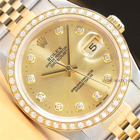 Rolex diamond watch